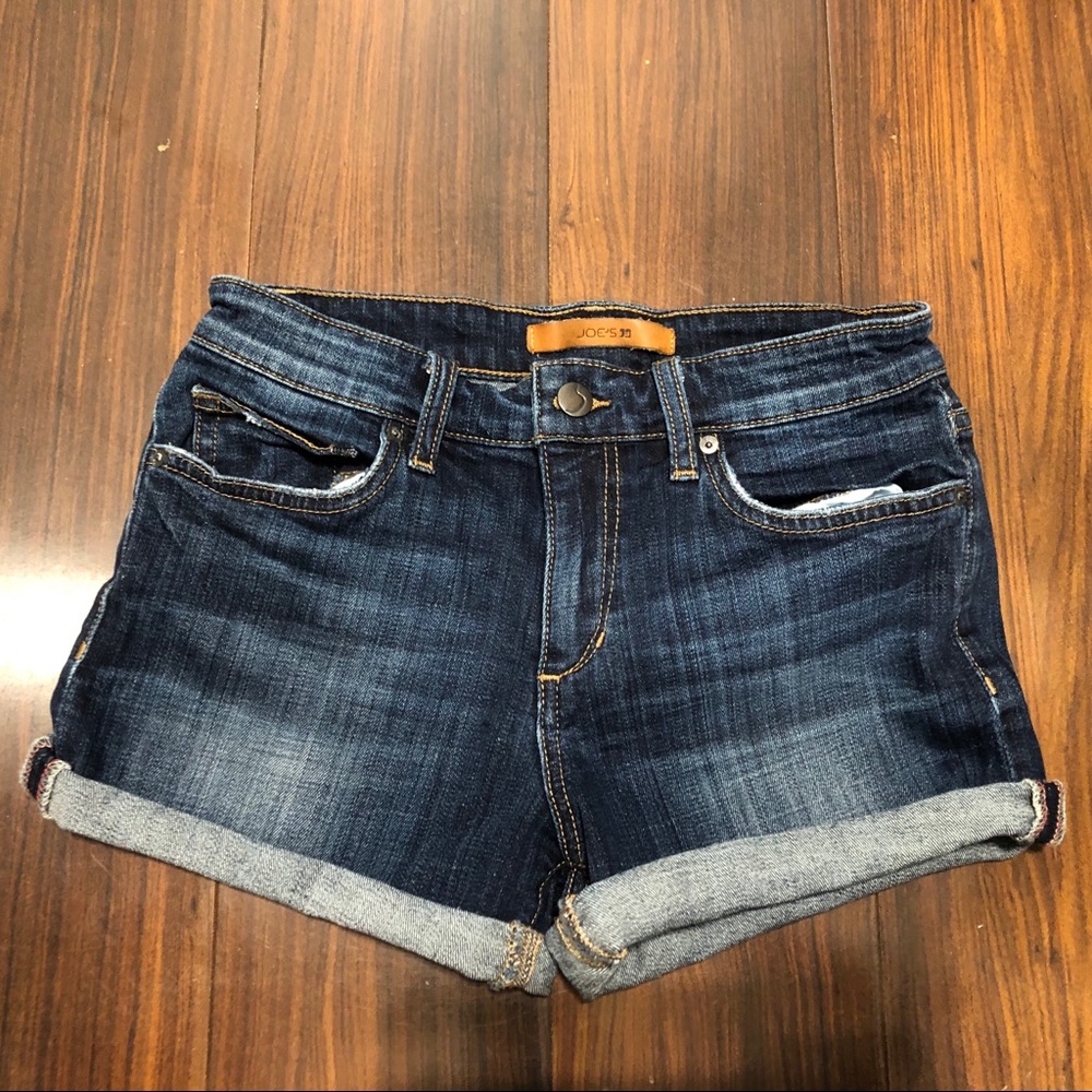 Joe’s Jeans women’s cuffed denim shorts size 26